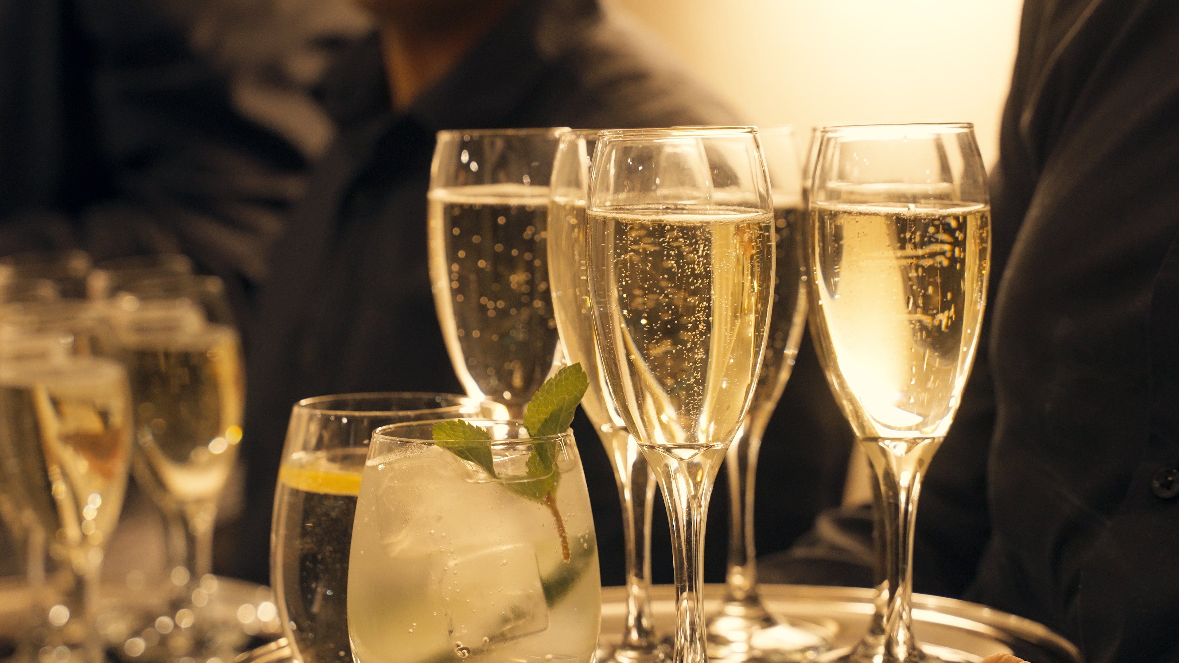Champagne reception at the Best of Wales Gala Night 2026